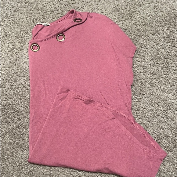 Liberty Love Short Sleeve Top with Eyelet Accents - Picture 5 of 5